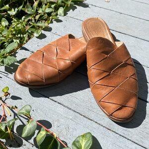 Seychelles all leather mules, size 6.5.